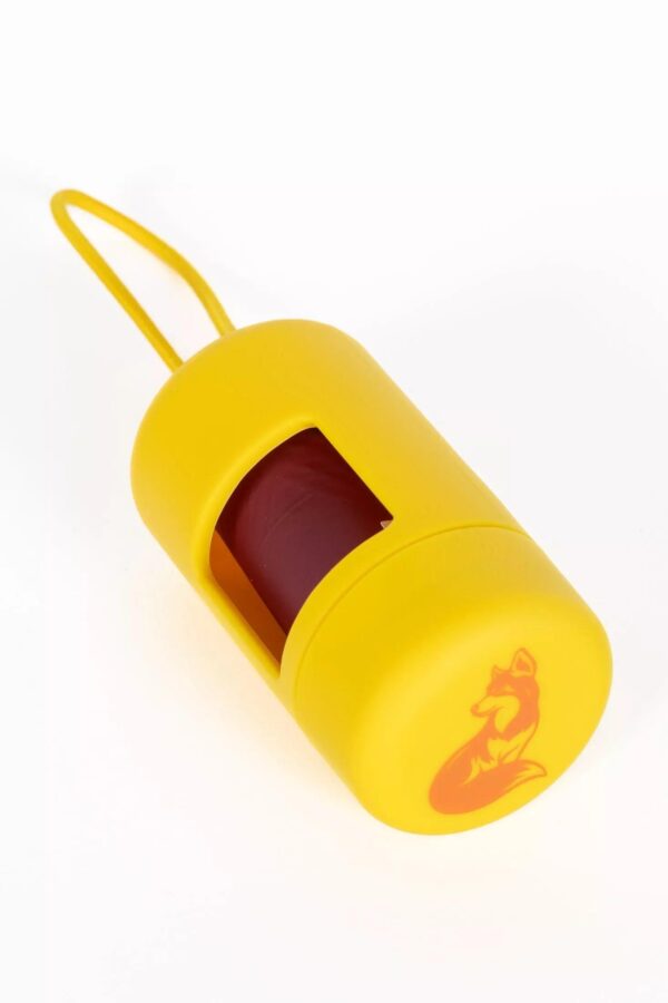 Sun-kissed Yellow Waste Bag Dispenser - Image 3