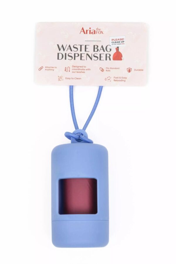 Cornflower Blue Waste Bag Dispenser - Image 4