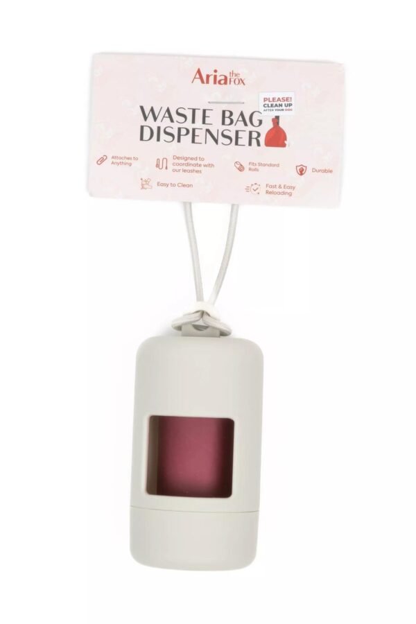 Cloud White Waste Bag Dispenser - Image 4