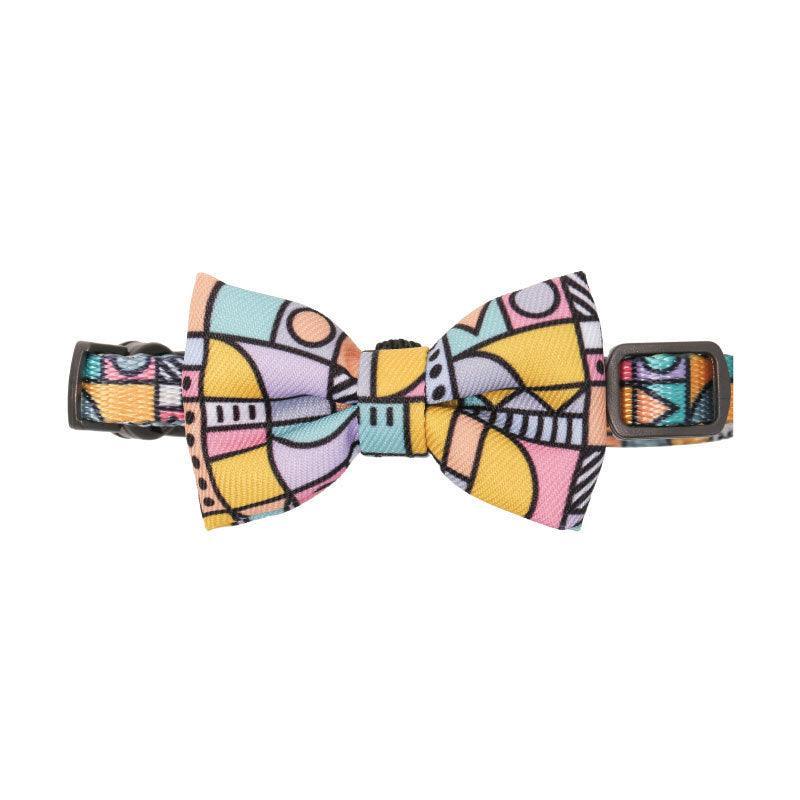 Casual Cotton Bow Tie Cat Collar - Stylish And Playful Accessory For Your Feline Friend - Image 10