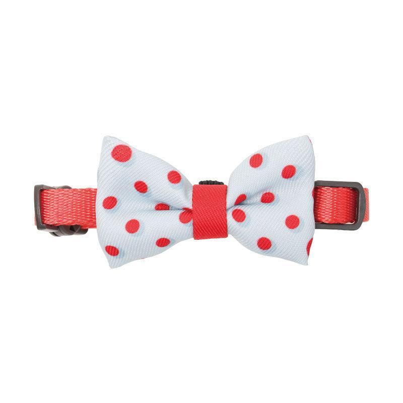 Casual Cotton Bow Tie Cat Collar - Stylish And Playful Accessory For Your Feline Friend - Image 4